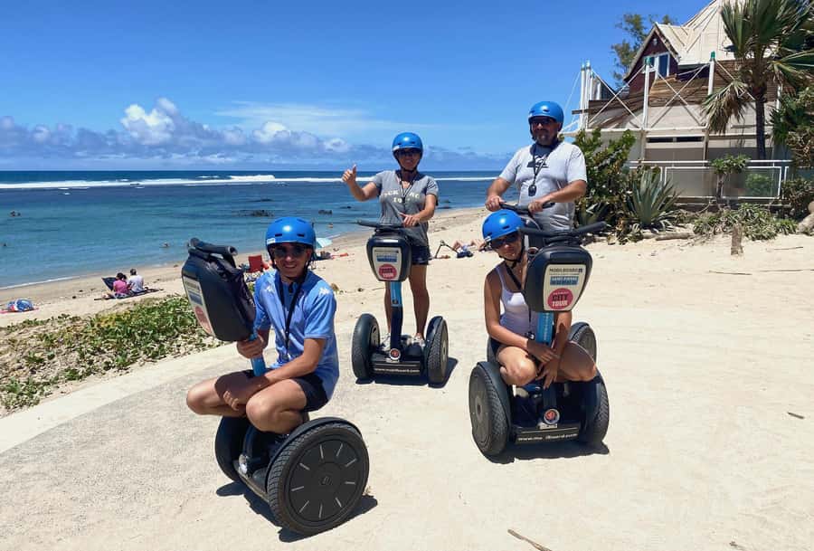 Segway Saint Pierre Town Tour Reunion Island - Who Will Enjoy the Ride Most