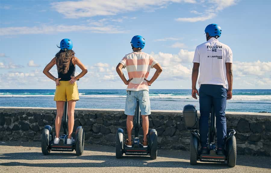 Segway Saint Pierre Town Tour Reunion Island - Starting at the Rivière d’Abord