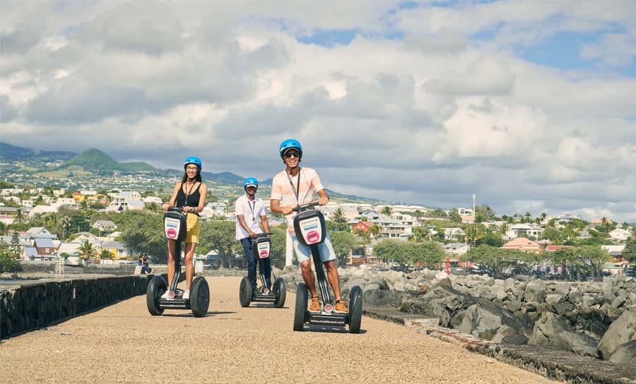 Segway Saint Pierre Town Tour Reunion Island - TAAF and Saint-Pierre’s Civic Center