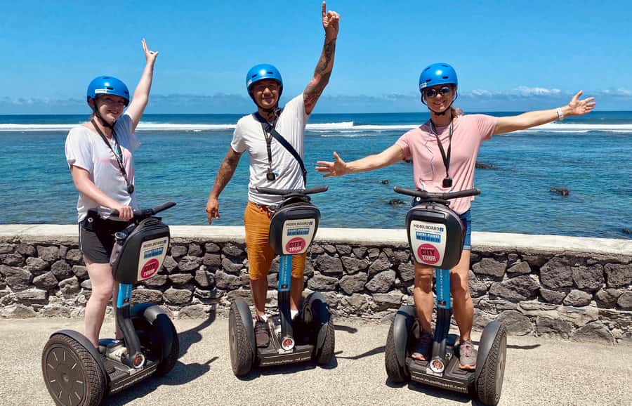 Segway Saint Pierre Town Tour Reunion Island - Rue des Bons Enfants and the Return to Base