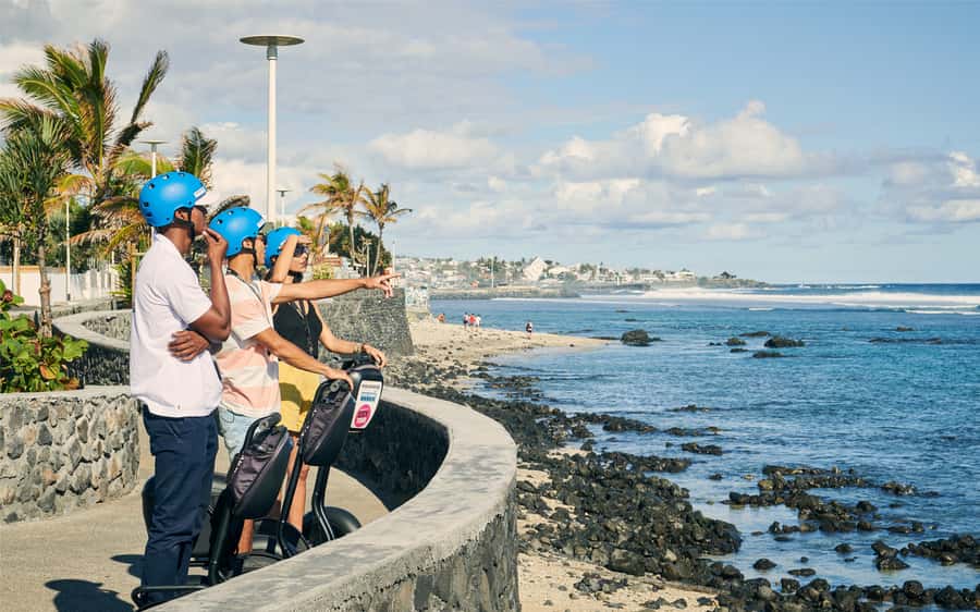 Segway Saint Pierre Town Tour Reunion Island - Twenty Minutes Around the Port de Plaisance