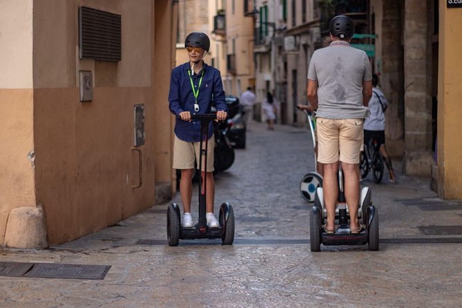Segway Tour 1 Hour in Palma - A church, cloister, and a closer architectural look