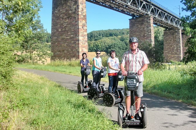 Segway tour around the Werra horseshoe - Werleshausen and the railway viaduct