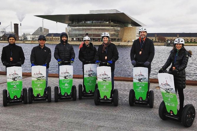 Segway Tour: Copenhagen Christmas Cruise - Royal Copenhagen by harbor and statue