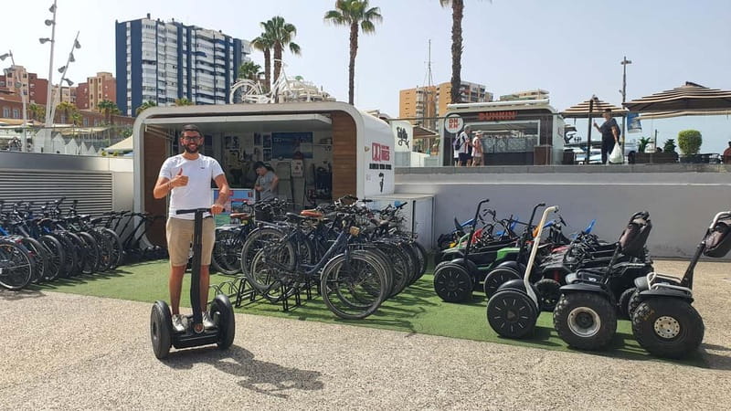 Segway Tour in Málaga: Gibralfaro Castle Port & Bullring - Centre Pompidou and the first city views