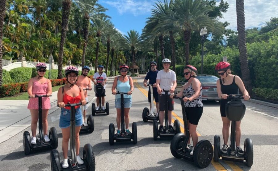 Segway Tour of Downtown Naples FL - Explore The Fun Way - Starting at Tin City with a short safety lesson