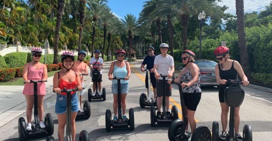 Segway Tour of Downtown Naples FL - Explore The Fun Way - Third Street South and the route toward Port Royal