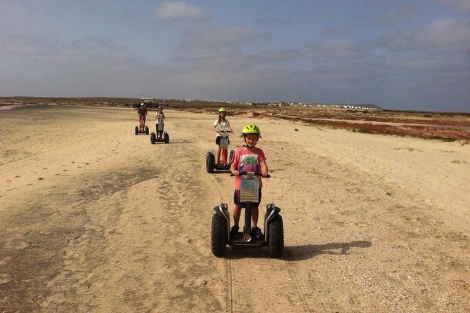 Segway Tour of Santa Maria - Riding across open ground instead of through town