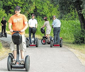 Segway Tour: Old Town Hall, Water Tower & Ehrenhof - Why a Segway works well in Mannheim