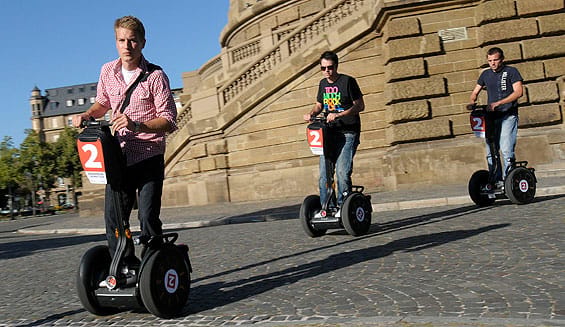 Segway Tour: Old Town Hall, Water Tower & Ehrenhof - Ehrenhof Castle and the Baroque opening