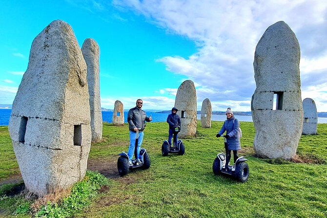 Segway Tour Tower of Hercules - Reaching the base of the Tower of Hercules
