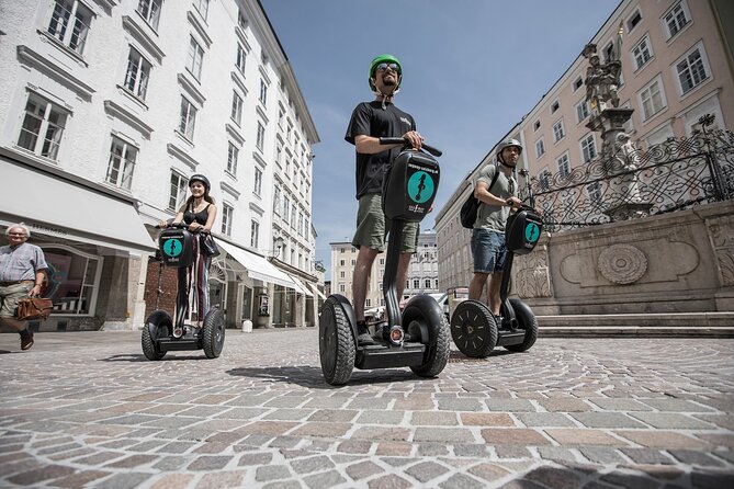 Segway Tours Salzburg City Mountain and Castle Tour - Starting along Linzer Gasse and the Salzach