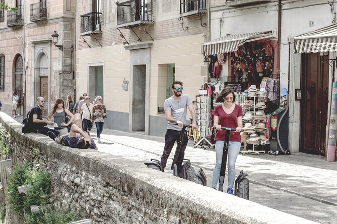Segway Your Way Through Granada's History: The Ultimate Ride - Mirador de San Nicolas and the big photograph