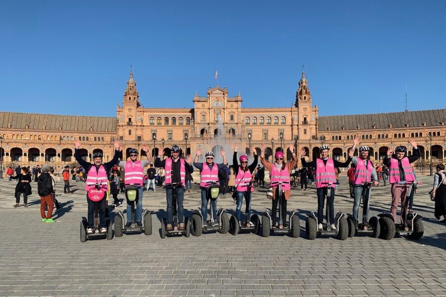 Seville: 1, 2 or 3 Hour Segway Tour - The one-hour route: river views and Plaza de España