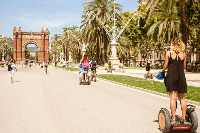 Sightseeing Segway Tour in Barcelona - The overlooked architecture inside Ciutadella Park