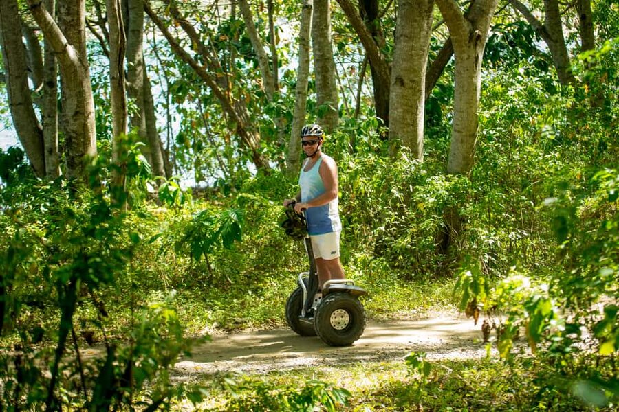 St. Lucia: Rodney Bay Village Segway - Local fruit, drinks, and the small details
