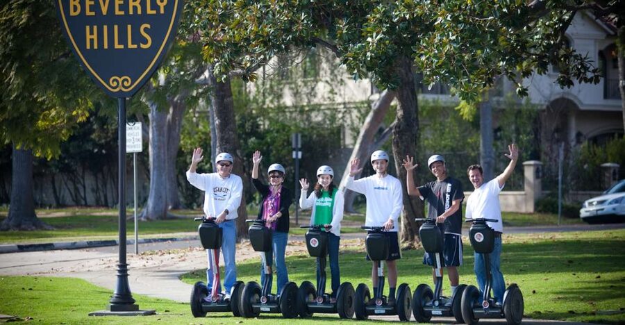 The Beverly Hills Segway Tour - Starting On South La Cienega Boulevard