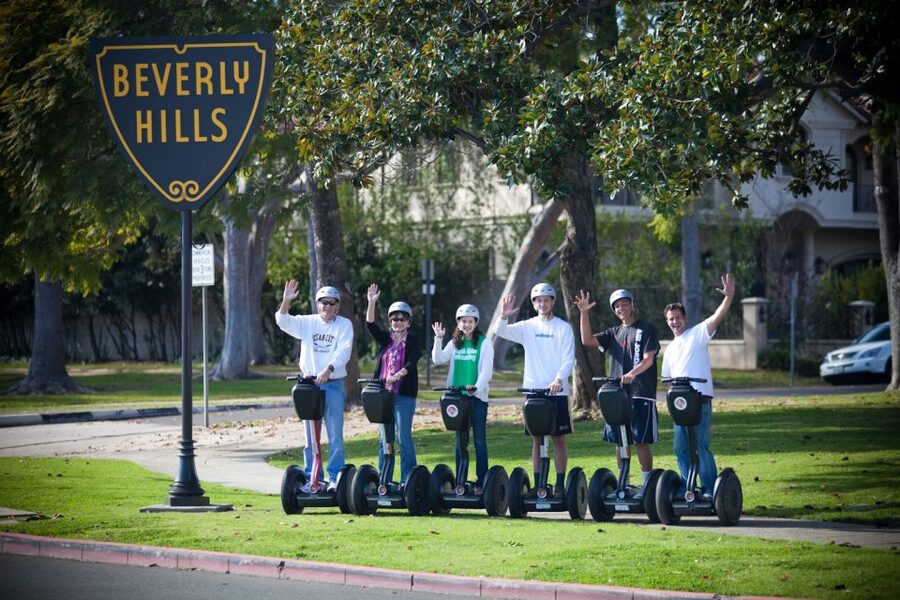 The Beverly Hills Segway Tour - Getting Comfortable On The Segway