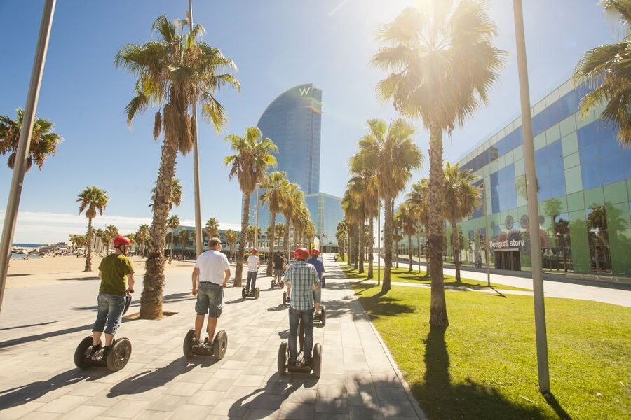 Top Sights of Barcelona: Guided Segway Tour - The Gothic Quarter and La Merce