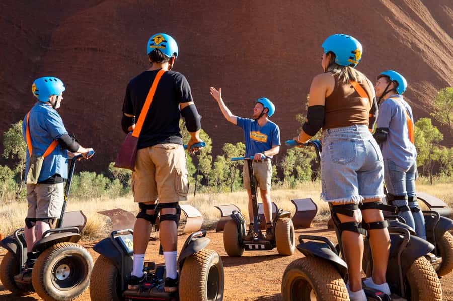 Uluru Base Segway Tour at Sunrise - Circling Uluru with stories at every stop
