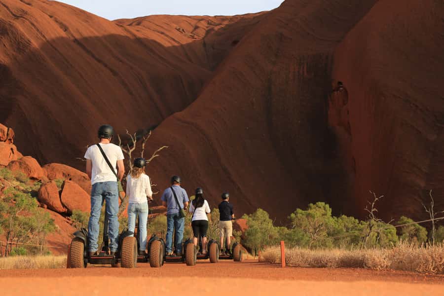 Uluru Base Segway Tour at Sunrise - Weather can change the morning