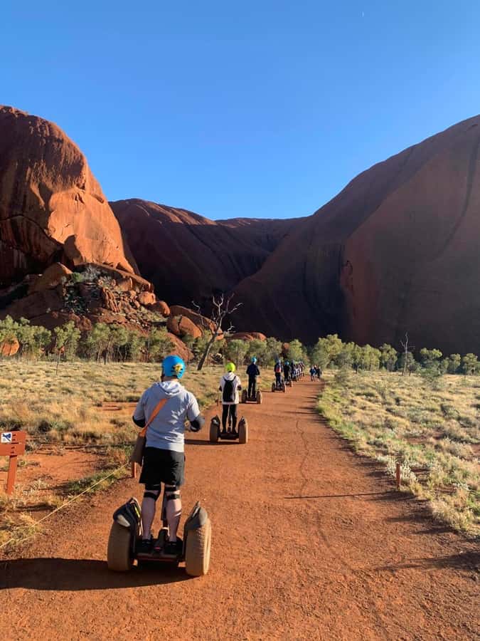 Uluru: Uluru Base Segway Tour - What you learn at the stops
