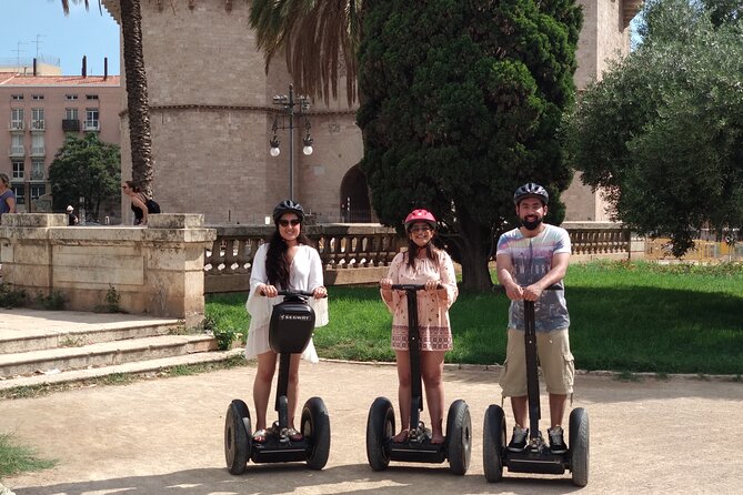 Valencia 3 Parks Private Segway Tour. - Photos, luggage, and practical extras