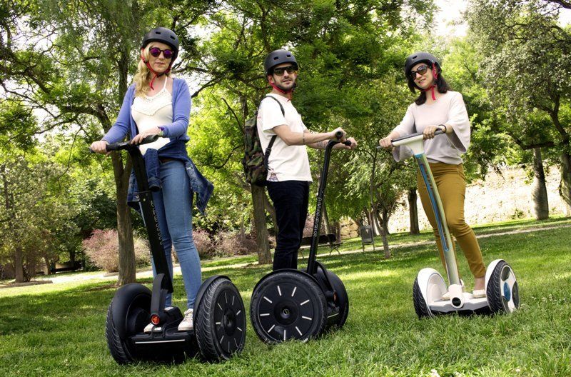Valencia: Cabecera Park and Bioparc Segway Tour - Serranos Towers and the first historic bridges