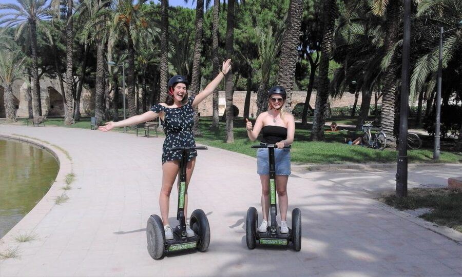 Valencia: Garden & Palace Music Segway Tour - Trinity Bridge and Valencia’s older crossings