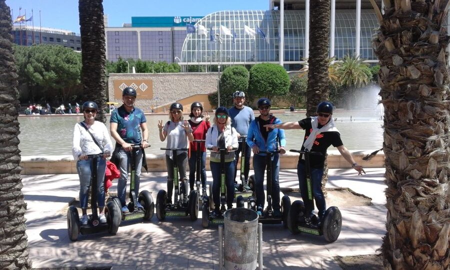 Valencia: Garden & Palace Music Segway Tour - The Music Palace adds a modern note