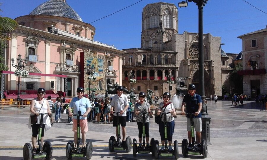 Valencia: Medieval Old Town Segway Tour - El Carmen Square and the Arabic walls