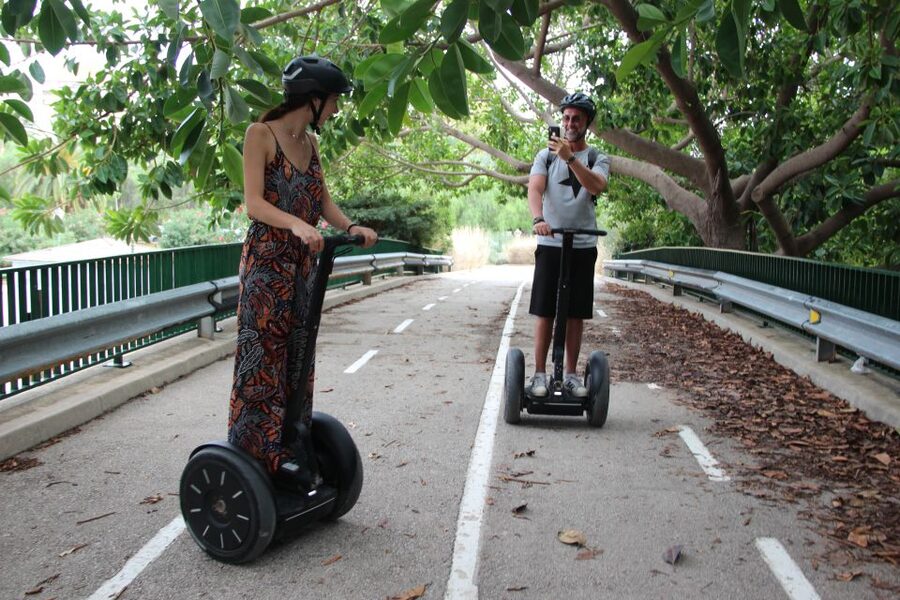 Valencia: Turia Park Segway Tour - Alameda Bridge and the change of pace