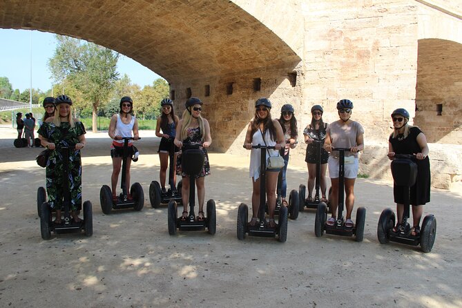 Valencian Main Attractions Group Segway Tour - Turia Gardens, with room to ride