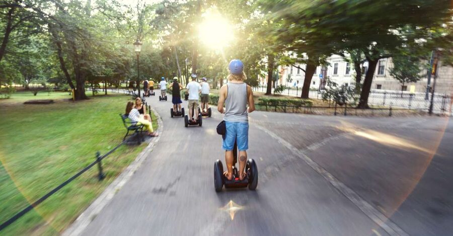 Warsaw: 2-Hour Guided Segway Tour - Starting on Chmielna Street and learning the Segway