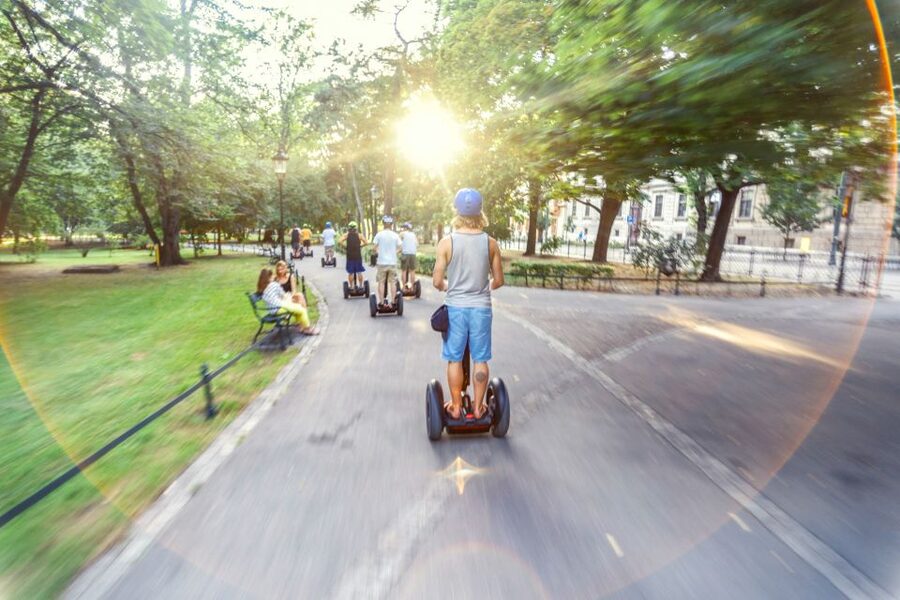 Warsaw Old Town 1.5-Hour or Full 3-Hour Segway Tour - Multimedia Fountain Park and the longer option