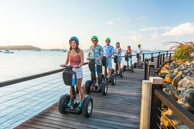 Whitsundays Segway Sunset and Boardwalk Tour with Dinner - Shingley Beach and the calmer marina water