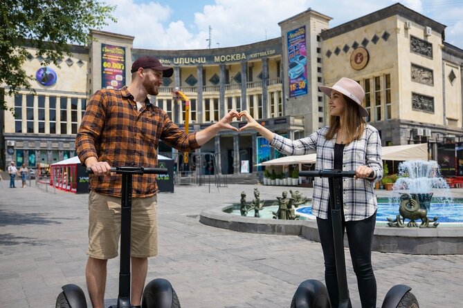 Yerevan Express Panoramic Tour on Segway - Republic Square and the shape of modern Armenia