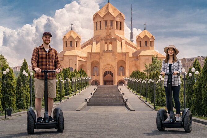 Yerevan Express Panoramic Tour on Segway - The Cascade Complex, the tour’s main event